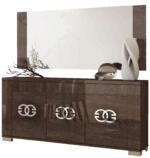 High Gloss Lacquer Prestige 3 Door Buffet w/Mirror p10522 By ESF Furniture Curio & Buffet Mobilia Cleopatra 7 High Gloss Lacquer Prestige 3 Door Buffet w/Mirror p10522 By ESF Furniture 7