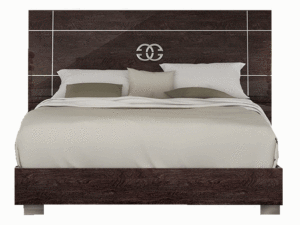 High Gloss Lacquer Prestige Classic Bed P11697 By Esf Furniture | Mobilia Cleopatra High Gloss Lacquer Prestige Classic Bed p11697 By ESF Furniture