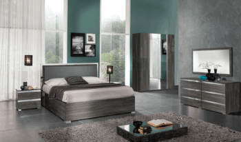 High Gloss Lacquer Oxford Bedroom Set p9466 By ESF Furniture
