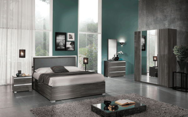 High Gloss Lacquer Oxford Bedroom Set p9466 By ESF Furniture - Image 6