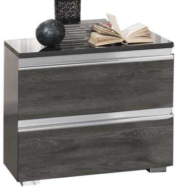 High Gloss Lacquer Oxford Nightstand i26114 By ESF Furniture