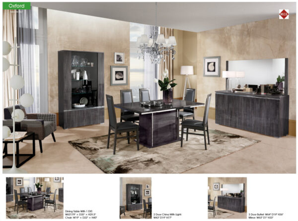 High Gloss Lacquer Oxford Dining Chair i30927 By ESF Furniture - Image 5