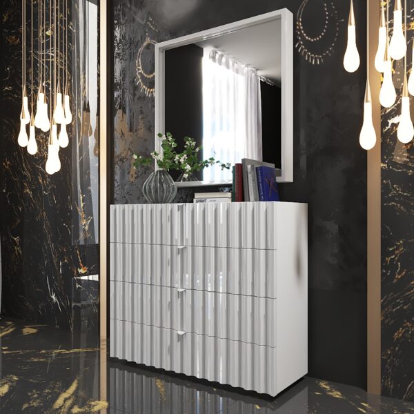 Shiny Orion Bedroom Set p12822 By ESF Furniture - Image 4