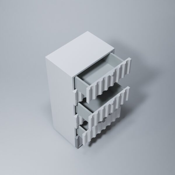 Shiny Orion Nightstand i37380 By ESF Furniture - Image 3