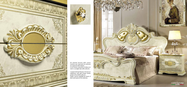 High Gloss Lacquer Leonardo Nightstand i26148 By ESF Furniture 7