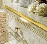 High Gloss Lacquer Leonardo Double Dresser i26149 By ESF Furniture 12