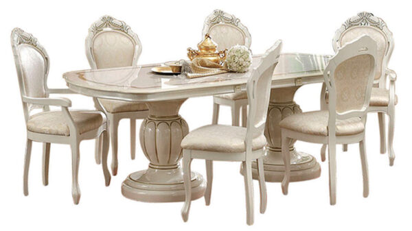 High Gloss Lacquer Leonardo Dining Set p5086 By ESF Furniture 21