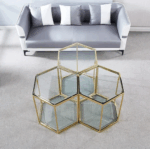 ET1042 End Table Glass by Artisan furniture End Tables Mobilia Cleopatra 30 ET1042 End Table Glass by Artisan furniture 30