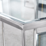 ET1042 End Table Glass by Artisan furniture End Tables Mobilia Cleopatra 39 ET1042 End Table Glass by Artisan furniture 39