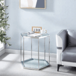 ET1042 End Table Glass by Artisan furniture End Tables Mobilia Cleopatra 41 ET1042 End Table Glass by Artisan furniture 41