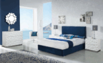 White Bedroom Set 872 Cristina, M 150, C150, E 110, LT-2271-C1K p8361 By ESF Furniture ESF Furniture Mobilia Cleopatra 11 White Bedroom Set 872 Cristina, M 150, C150, E 110, LT-2271-C1K p8361 By ESF Furniture 11