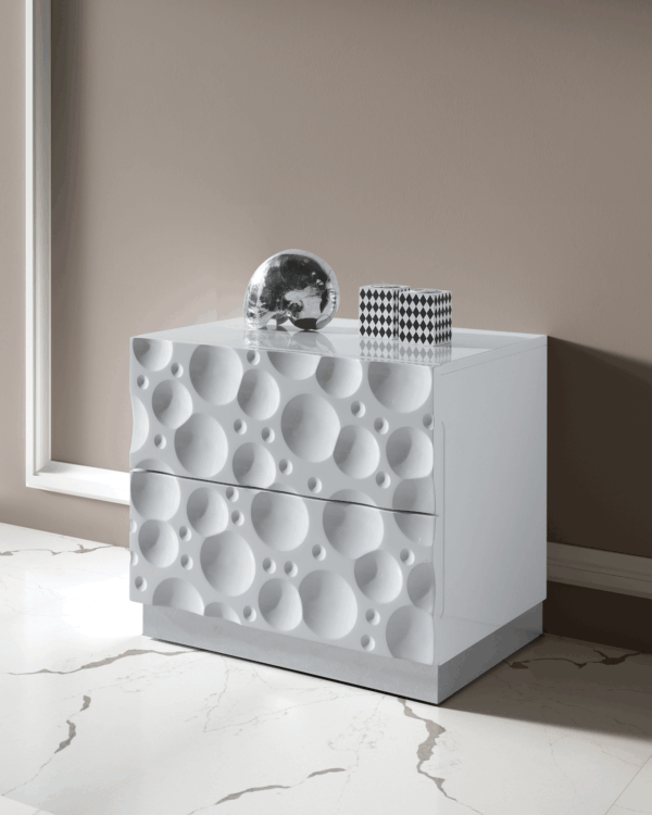 White Bedroom Set 872 Cristina, M 150, C150, E 110, LT-2271-C1K p8361 By ESF Furniture 9