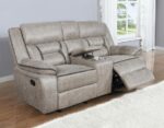 Greer Upholstered Tufted Back Glider Loveseat 651352 by Coaster Furniture Luxury Loveseats Mobilia Cleopatra 21 Greer Upholstered Tufted Back Glider Loveseat 651352 by Coaster Furniture 21