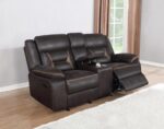 Greer Upholstered Tufted Back Glider Loveseat 651355 by Coaster Furniture Luxury Loveseats Mobilia Cleopatra 24 Greer Upholstered Tufted Back Glider Loveseat 651355 by Coaster Furniture 24