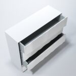Wave Dressers / mirrors White p12673 By ESF Furniture 19
