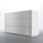 Wave Dressers / mirrors White p12673 By ESF Furniture 20