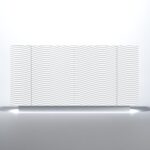 Wave 4 Door buffet White p12662 By ESF Furniture 14