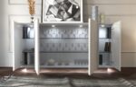 Wave 4 Door buffet White p12662 By ESF Furniture 16
