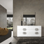 High Gloss Lacquer Dafne Bedroom Set p9854 By ESF Furniture 36