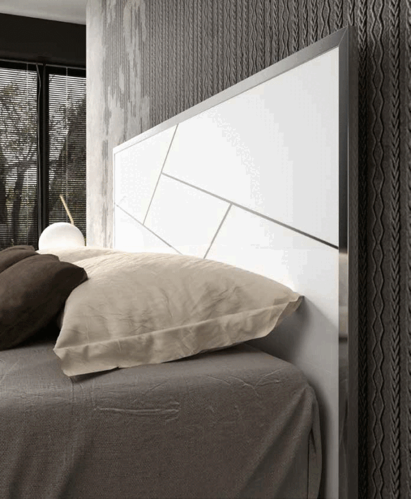 High Gloss Lacquer Dafne Bed p11709 By ESF Furniture 9