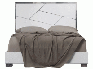 High Gloss Lacquer Dafne Bed P11709 By Esf Furniture | Mobilia Cleopatra High Gloss Lacquer Dafne Bed p11709 By ESF Furniture