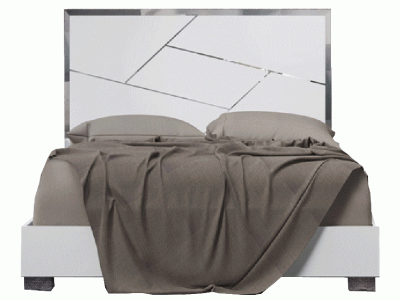 High Gloss Lacquer Dafne Bed p11709 By ESF Furniture