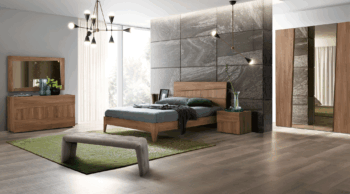 Mat Storm Bedroom Set, Camelgroup Italy p8814 By ESF Furniture