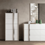 High Gloss Lacquer Treviso Chest i36647 By ESF Furniture Bedroom Chest of Drawers Mobilia Cleopatra 7 High Gloss Lacquer Treviso Chest i36647 By ESF Furniture 7