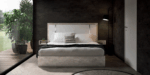 Mat, Shiny Treviso Bed p11678 By ESF Furniture 11