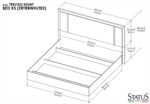 Mat, Shiny Treviso Bedroom Set p10169 By ESF Furniture 37
