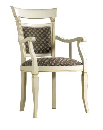 Treviso White Ash Arm Chair