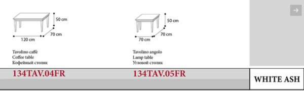 High Gloss Lacquer Treviso Coffee & End Table p12472 By ESF Furniture - Image 3