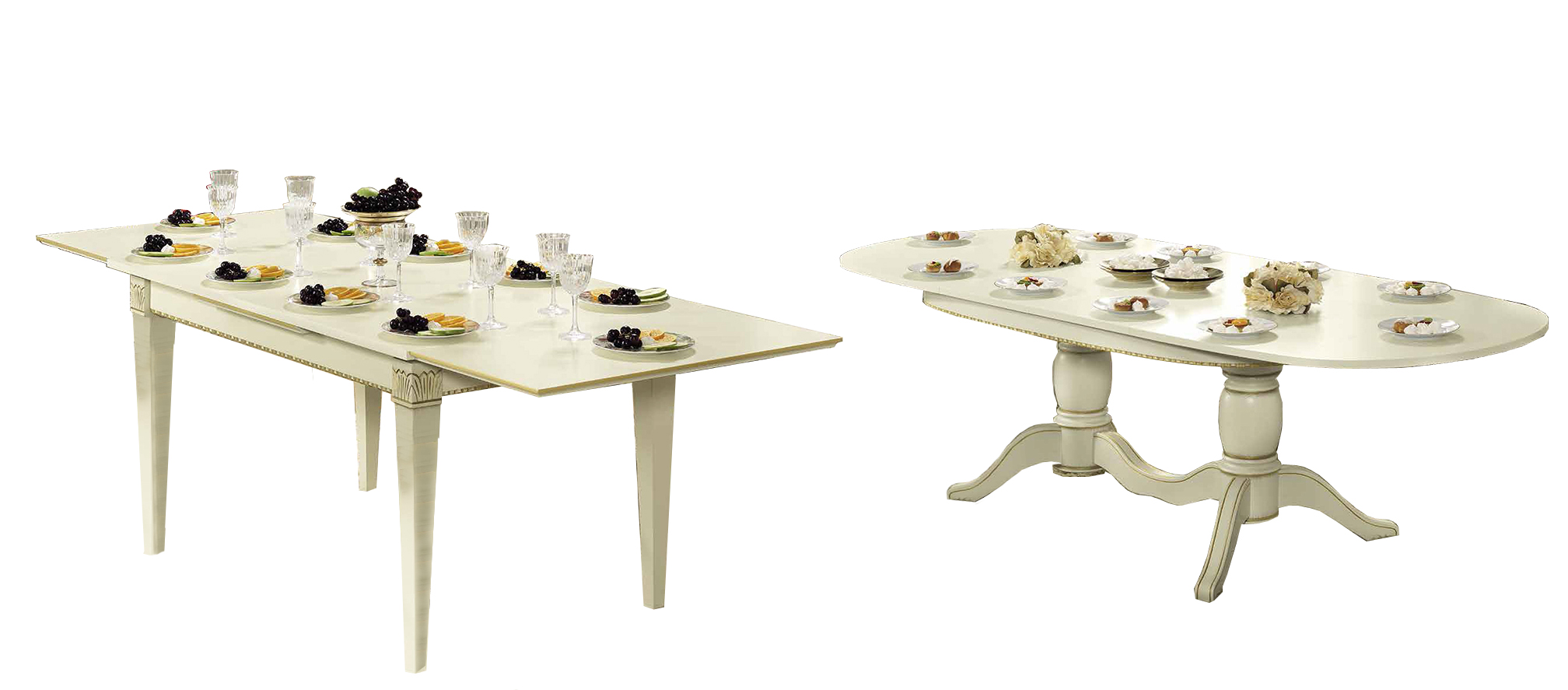 Treviso White Ash Tables p12571 By ESF Furniture