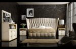 Velvet Cream Bedroom Set p9853 By ESF Furniture ESF Furniture Mobilia Cleopatra 21 Velvet Cream Bedroom Set p9853 By ESF Furniture 21