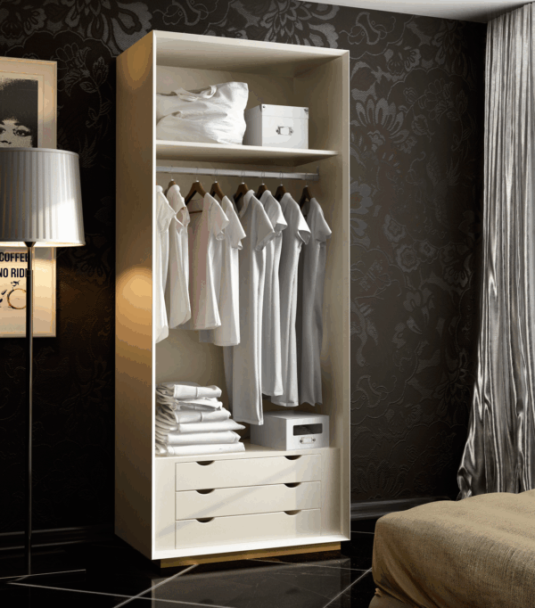 Velvet Cream Bedroom Set p9853 By ESF Furniture - Image 8