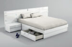High Gloss Lacquer Sara Bed p11695 By ESF Furniture 12