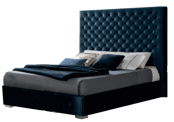 Mat Leonor Blue Bed w/storage p11761 By ESF Furniture - Image 2