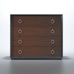 High Gloss Lacquer, Mat Emporio Black Dresser / mirror p12864 By ESF Furniture ESF Furniture Mobilia Cleopatra 12 High Gloss Lacquer, Mat Emporio Black Dresser / mirror p12864 By ESF Furniture 12