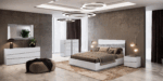High Gloss Lacquer Alba Bedroom Set w/ Light p12160 By ESF Furniture Luxury Bedroom Sets Mobilia Cleopatra 27 High Gloss Lacquer Alba Bedroom Set w/ Light p12160 By ESF Furniture 27