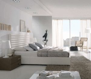 Alba Bed P12595 By Esf Furniture | Mobilia Cleopatra Alba Bed p12595 By ESF Furniture