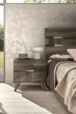 High Gloss Lacquer Medea Nightstand i27444 By ESF Furniture 7