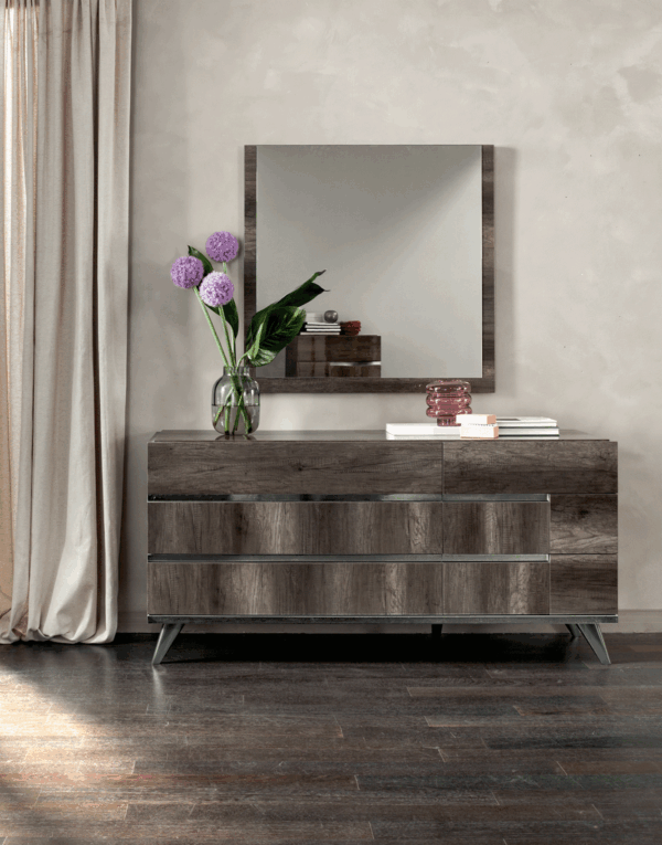 High Gloss Lacquer Medea Bedroom Set p11048 By ESF Furniture - Image 4