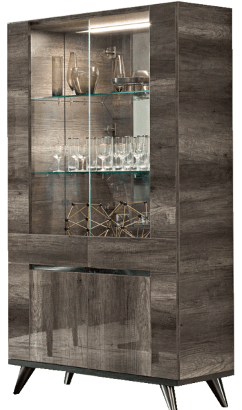 High Gloss Lacquer Medea 2 Door China i26152 By ESF Furniture