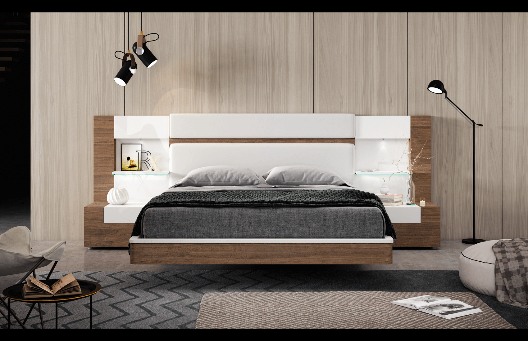 Mat Mar Bed p11689 By ESF Furniture