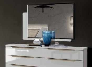 Smart WHITE mirror i37940 By ESF Furniture
