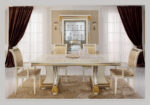 High Gloss Lacquer, Mat Liberty Dining Table i27752 By ESF Furniture 16