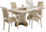 High Gloss Lacquer, Mat Liberty Dining Table i27752 By ESF Furniture 13