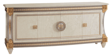 High Gloss Lacquer, Mat Liberty 4 Door Buffet i27892 By ESF Furniture