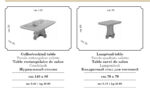 Liberty Coffee & End Table, by Arredoclassic i31233 By ESF Furniture 17