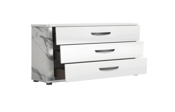 High Gloss Lacquer Anna Status Dresser/mirror p13022 By ESF Furniture - Image 4